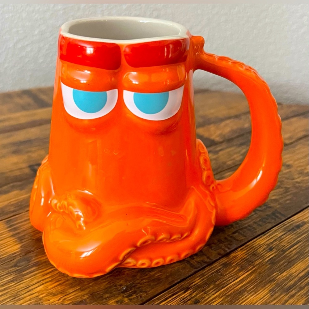 Disney Orange Octopus Character Mug